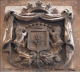 Escudo de los Ram en su palacio de Alcañiz